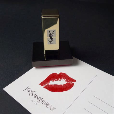 ysl lip stamp